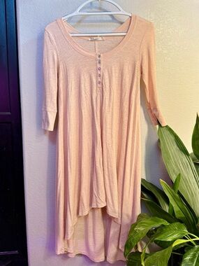 FP Beach Peach High-Low Dress